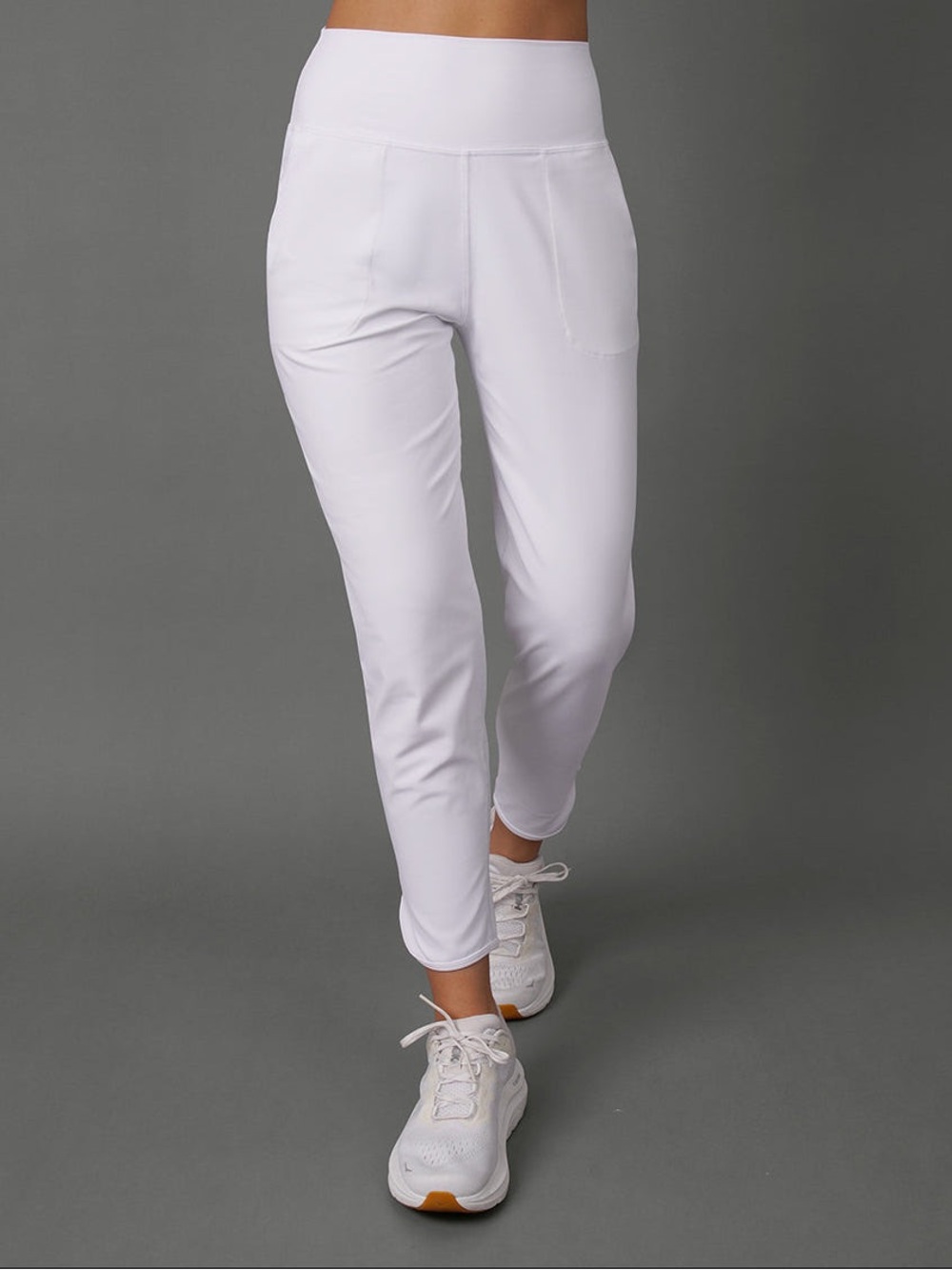 Carbon 38. Jogger in melt Color is blush.